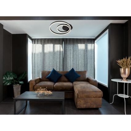 LED Stmívatelné stropní svítidlo LED/55W/230V 3000-6500K + dálkové ovládání