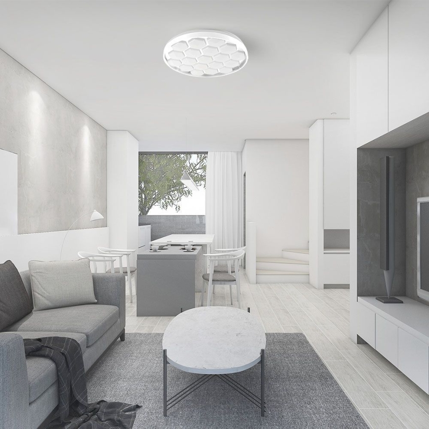 LED Stmívatelné stropní svítidlo LED/60W/230V 3000/4000/6500K + dálkové ovládání