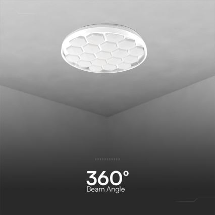 LED Stmívatelné stropní svítidlo LED/60W/230V 3000/4000/6500K + dálkové ovládání