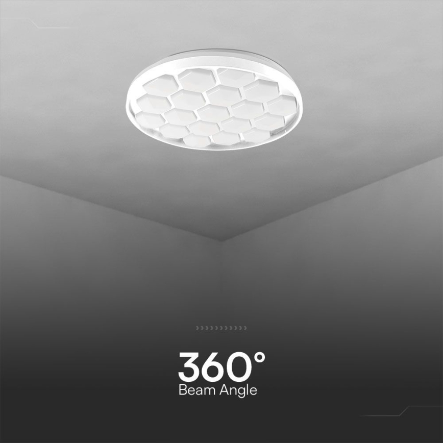 LED Stmívatelné stropní svítidlo LED/60W/230V 3000/4000/6500K + dálkové ovládání