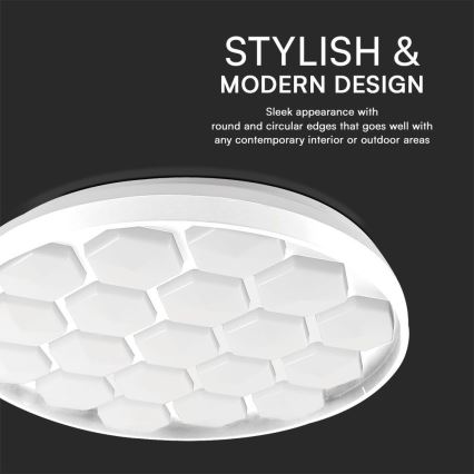 LED Stmívatelné stropní svítidlo LED/60W/230V 3000/4000/6500K + dálkové ovládání