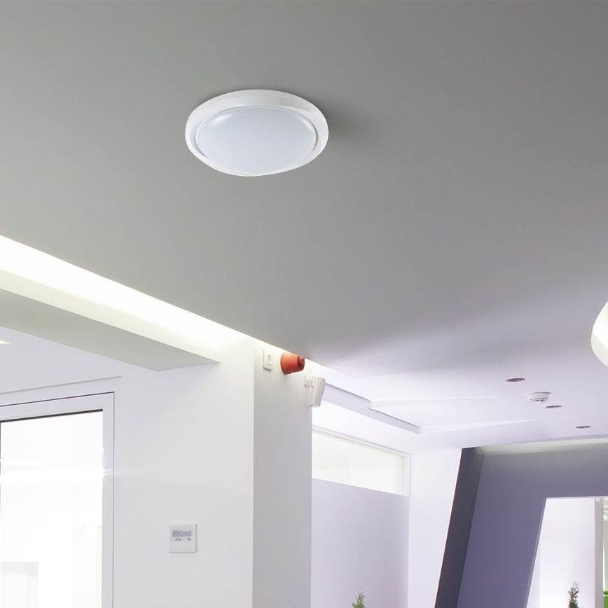 LED Stmívatelné stropní svítidlo LED/60W/230V 3000-6500K 49,2 cm bílá + dálkové ovládání
