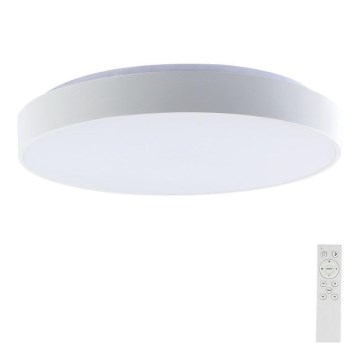 LED Stmívatelné stropní svítidlo LED/60W/230V 3000-6500K 49,5 cm bílá + dálkové ovládání