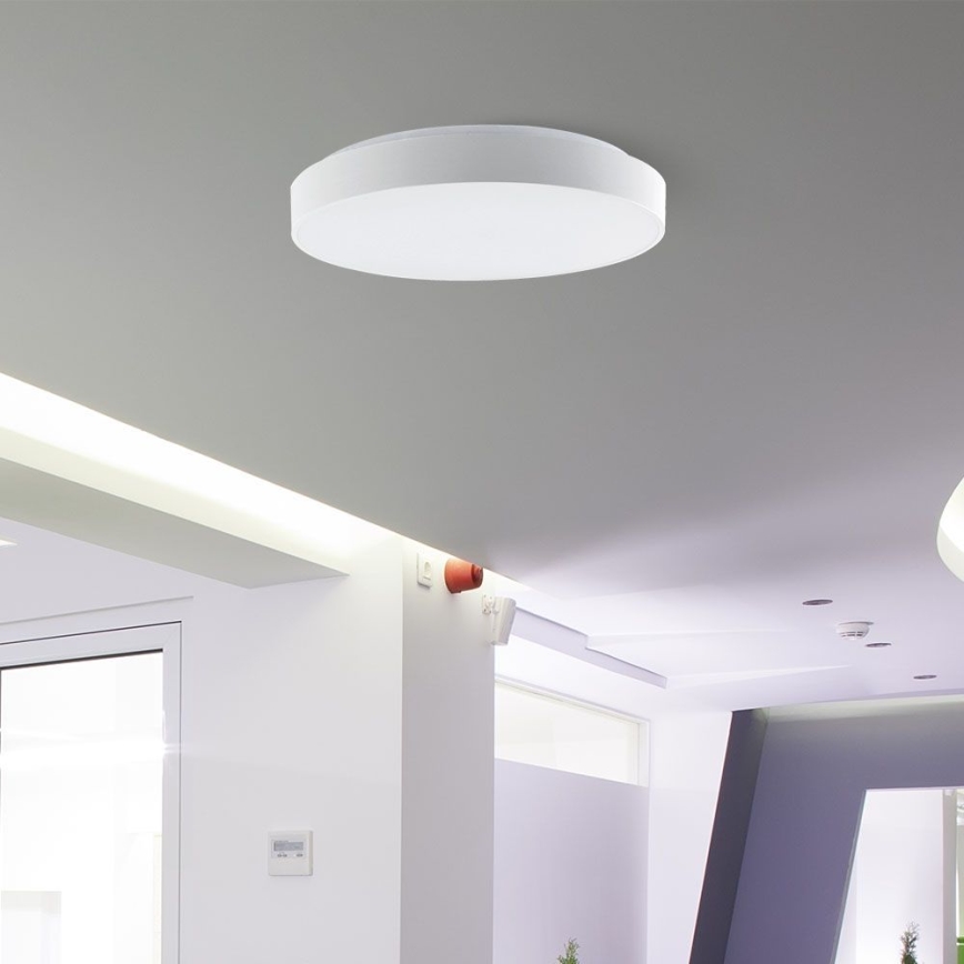 LED Stmívatelné stropní svítidlo LED/60W/230V 3000-6500K 49,5 cm bílá + dálkové ovládání