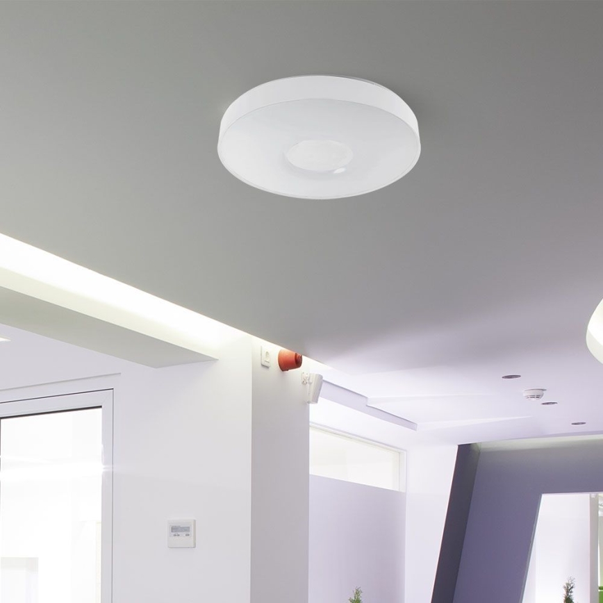 LED Stmívatelné stropní svítidlo LED/60W/230V 3000-6500K 49,5 cm bílá + dálkové ovládání