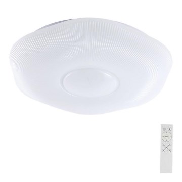 LED Stmívatelné stropní svítidlo LED/60W/230V 3000-6500K 50 cm bílá + dálkové ovládání