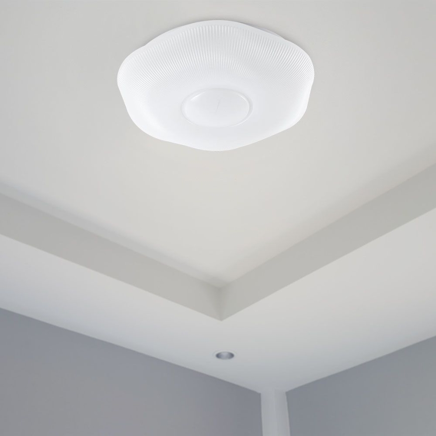 LED Stmívatelné stropní svítidlo LED/60W/230V 3000-6500K 50 cm bílá + dálkové ovládání