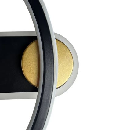 LED Stmívatelné stropní svítidlo LED/60W/230V 3000-6500K černá + dálkové ovládání