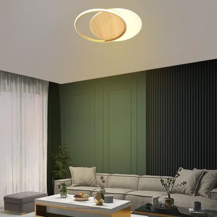 LED Stmívatelné stropní svítidlo LED/60W/230V 3000-6500K + dálkové ovládání