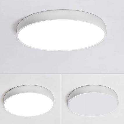 LED Stmívatelné stropní svítidlo LED/60W/230V 3000-6500K pr. 60 cm bílá + dálkové ovládání
