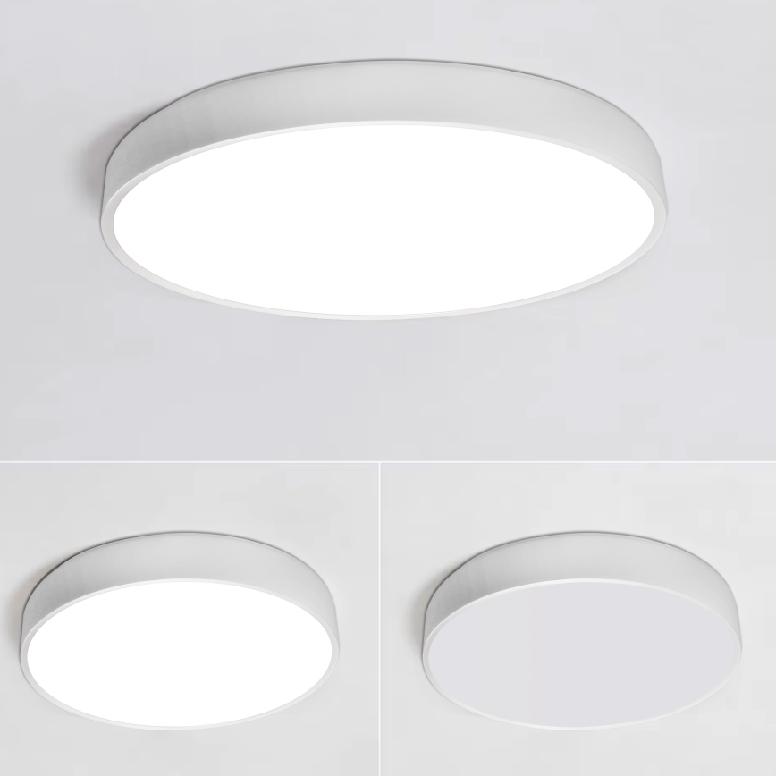 LED Stmívatelné stropní svítidlo LED/60W/230V 3000-6500K pr. 60 cm bílá + dálkové ovládání