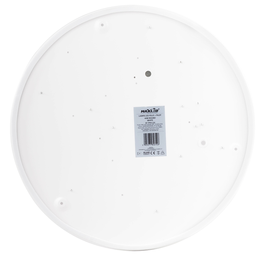 LED Stmívatelné stropní svítidlo LED/60W/230V 3000-6500K pr. 60 cm bílá + dálkové ovládání