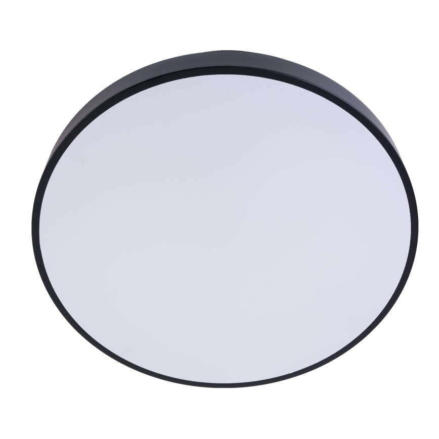 LED Stmívatelné stropní svítidlo LED/60W/230V 3000-6500K pr. 60 cm černá + dálkové ovládání