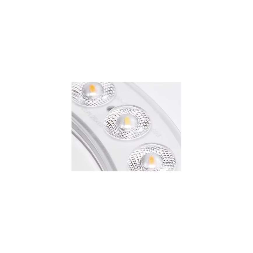 LED Stmívatelné stropní svítidlo LED/60W/230V 3000-6500K pr. 60 cm černá + dálkové ovládání