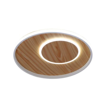 LED Stmívatelné stropní svítidlo LED/65W/230V 3000-6500K hnědá +dálkové ovládání