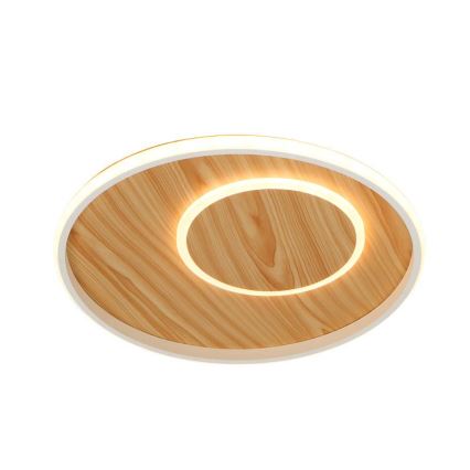 LED Stmívatelné stropní svítidlo LED/65W/230V 3000-6500K hnědá +dálkové ovládání