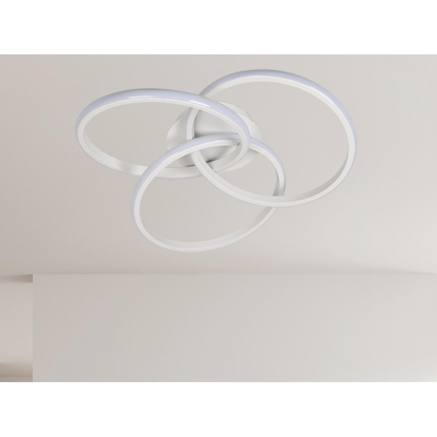 LED Stmívatelné stropní svítidlo LED/70W/230V 3000-6500K bílá + dálkové ovládání