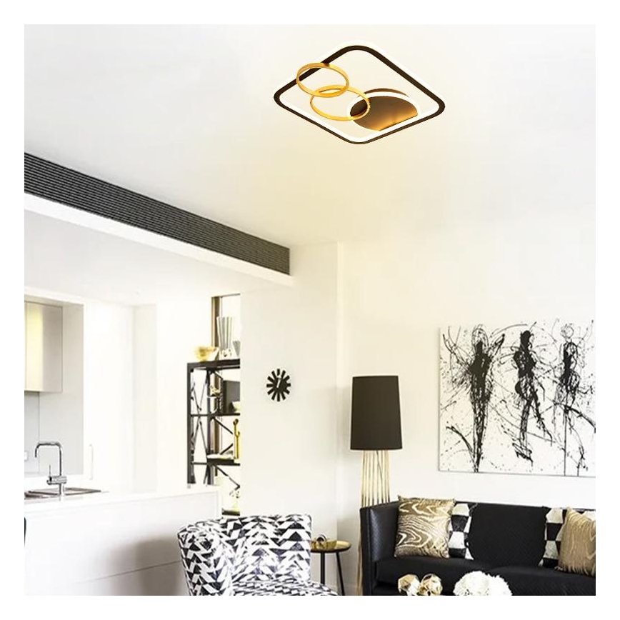 LED Stmívatelné stropní svítidlo LED/70W/230V 3000-6500K + dálkové ovládání