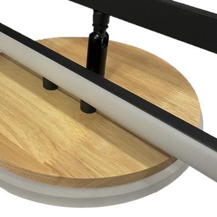 LED Stmívatelné stropní svítidlo LED/75W/230V 3000-6500K buk + dálkové ovládání