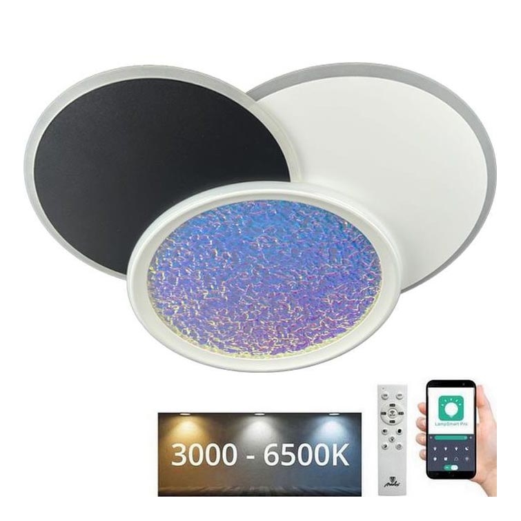 LED Stmívatelné stropní svítidlo LED/80W/230V 3000-6500K bílá + dálkové ovládání