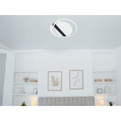 LED Stmívatelné stropní svítidlo LED/80W/230V 3000-6500K bílá + dálkové ovládání