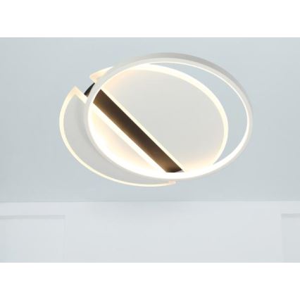 LED Stmívatelné stropní svítidlo LED/80W/230V 3000-6500K bílá + dálkové ovládání