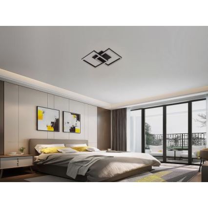 LED Stmívatelné stropní svítidlo LED/80W/230V 3000-6500K + dálkové ovládání
