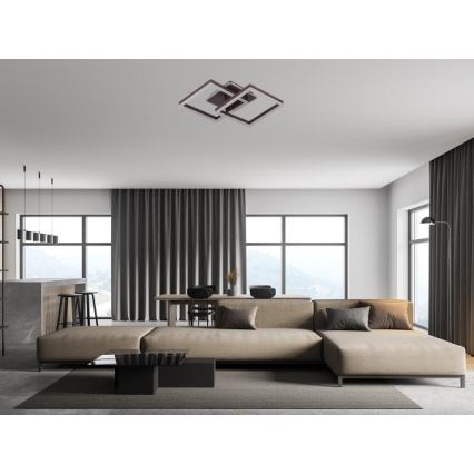 LED Stmívatelné stropní svítidlo LED/80W/230V 3000-6500K + dálkové ovládání