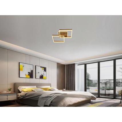 LED Stmívatelné stropní svítidlo LED/80W/230V 3000-6500K + dálkové ovládání