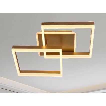 LED Stmívatelné stropní svítidlo LED/80W/230V 3000-6500K + dálkové ovládání