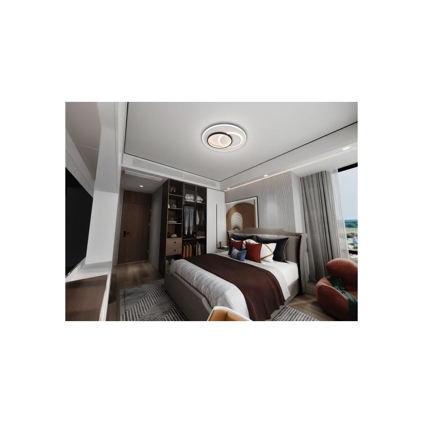 LED Stmívatelné stropní svítidlo LED/85W/230V 3000-6500K + dálkové ovládání