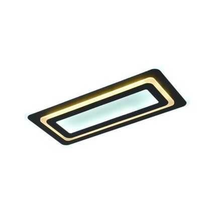 LED Stmívatelné stropní svítidlo LED/85W/230V 3000-6500K černá + dálkové ovládání