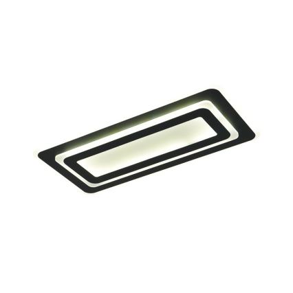 LED Stmívatelné stropní svítidlo LED/85W/230V 3000-6500K černá + dálkové ovládání