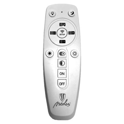 LED Stmívatelné stropní svítidlo LED/85W/230V 3000-6500K černá + dálkové ovládání