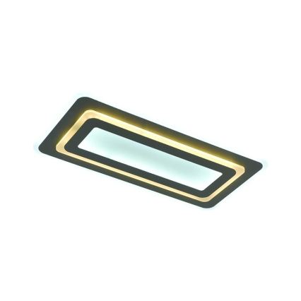 LED Stmívatelné stropní svítidlo LED/85W/230V 3000-6500K šedá + dálkové ovládání