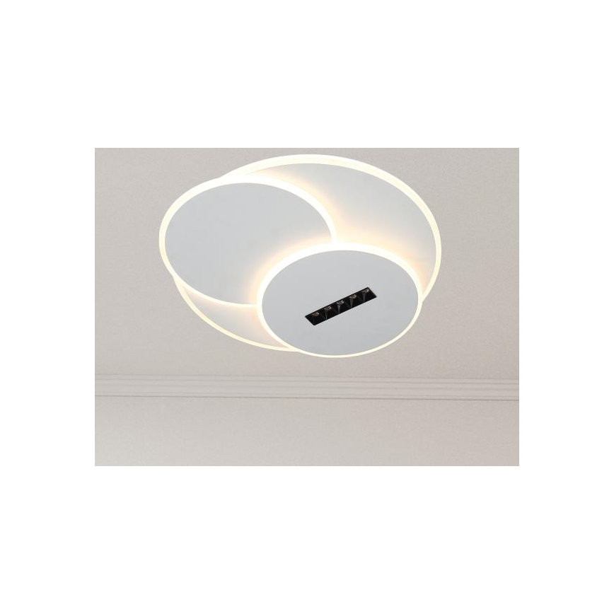 LED Stmívatelné stropní svítidlo LED/90W/230V 3000-6500K bílá + dálkové ovládání