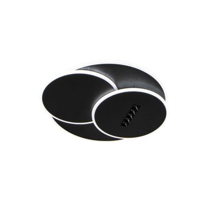 LED Stmívatelné stropní svítidlo LED/90W/230V 3000-6500K černá + dálkové ovládání