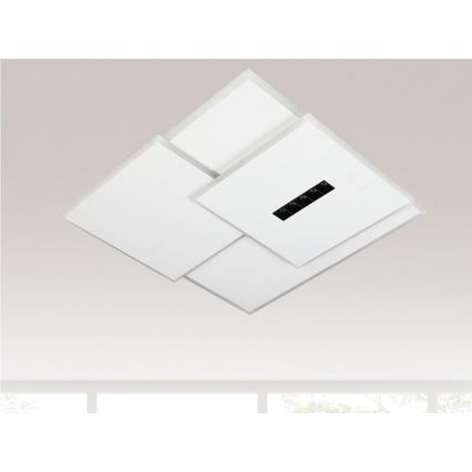 LED Stmívatelné stropní svítidlo LED/95W/230V 3000-6500K bílá + dálkové ovládání