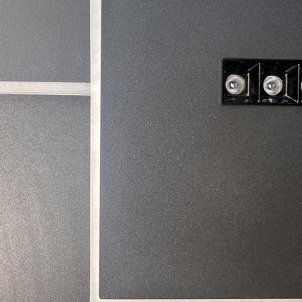 LED Stmívatelné stropní svítidlo LED/95W/230V 3000-6500K černá + dálkové ovládání