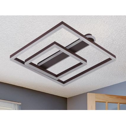 LED Stmívatelné stropní svítidlo LED/95W/230V 3000-6500K + dálkové ovládání