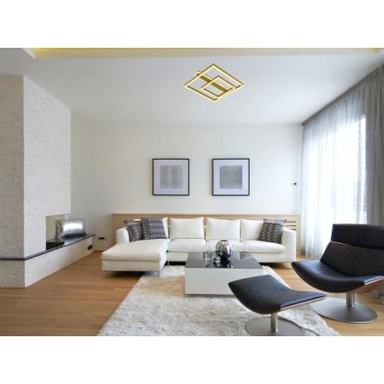 LED Stmívatelné stropní svítidlo LED/95W/230V 3000-6500K + dálkové ovládání