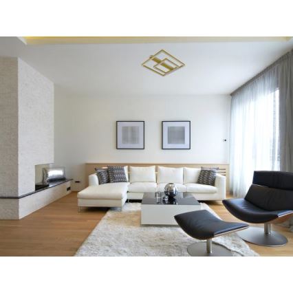 LED Stmívatelné stropní svítidlo LED/95W/230V 3000-6500K + dálkové ovládání