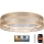 LED Stmívatelné stropní svítidlo LIMA LED/36W/230V 2700-6500K Wi-Fi Tuya + dálkové ovládání zlatá