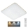 LED Stmívatelné stropní svítidlo MANA LED/36W/230V 2700-6500K 43x43 cm + dálkové ovládání
