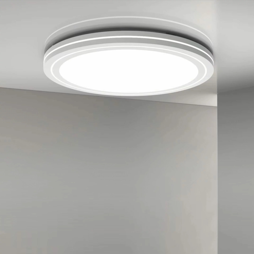 LED Stmívatelné koupelnové stropní svítidlo MARIAN LED/72W/230V pr. 48 cm 3000-6000K IP44 + dálkové ovládání