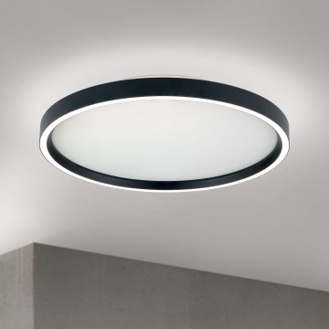 LED Stmívatelné stropní svítidlo MASCA LED/36W/230V 2700/3350/4000K pr. 40 cm černá
