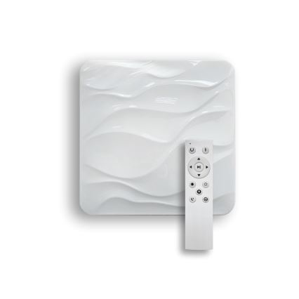LED Stmívatelné stropní svítidlo NERIS LED/60W/230V 2700-6500K 53x53 cm + dálkové ovládání