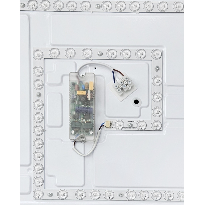 LED Stmívatelné stropní svítidlo NERIS LED/60W/230V 2700-6500K 53x53 cm + dálkové ovládání
