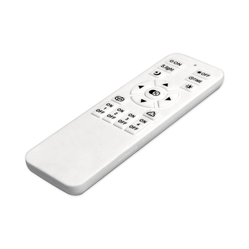 LED Stmívatelné stropní svítidlo NOVA LED/54W/230V 3000-6500K černá + dálkové ovládání