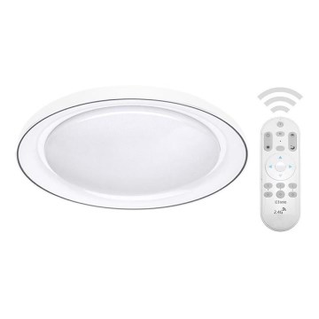 LED Stmívatelné stropní svítidlo OPAL LED/24W/230V + dálkové ovládání